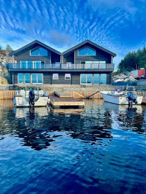 Eksklusiv Rorbu - Havblikk 1 - Batutleie Bekkjarvik Exterior foto