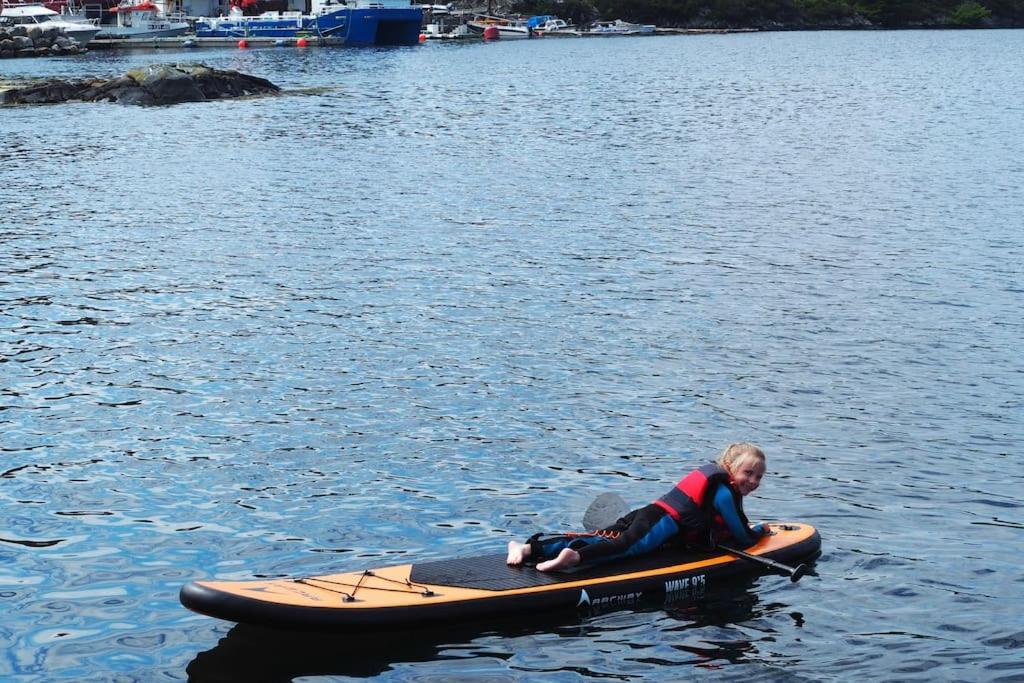 Eksklusiv Rorbu - Havblikk 1 - Batutleie Bekkjarvik Exterior foto