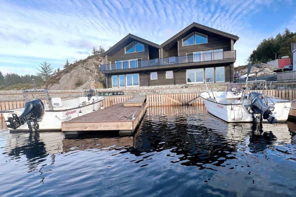 Eksklusiv Rorbu - Havblikk 1 - Batutleie Bekkjarvik Exterior foto